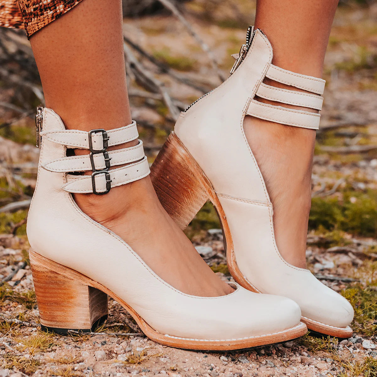 EVIE™ | BUCKLE STRAP ANKLE BOOTS