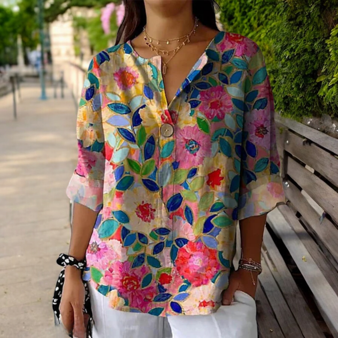 ISLA™ | FLORAL BLOUSE