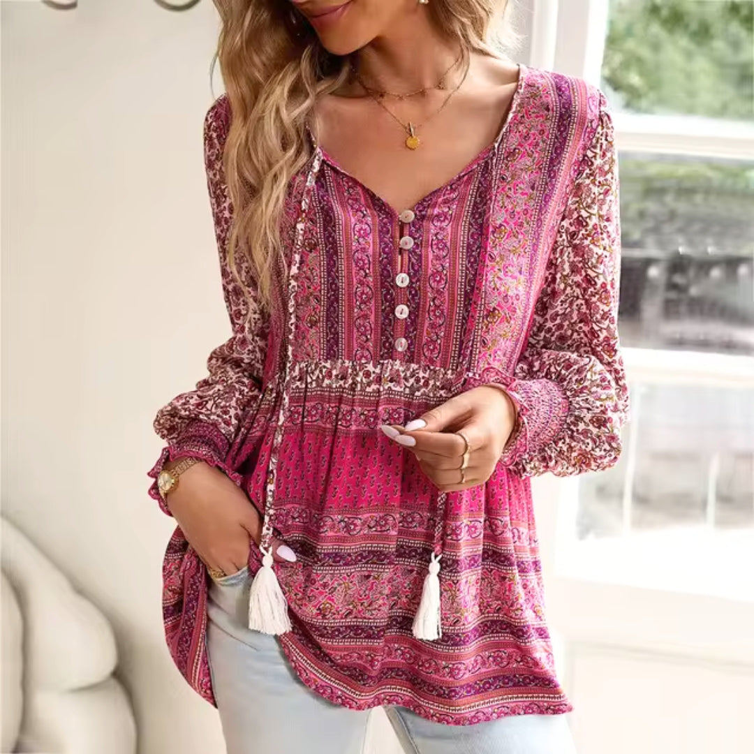 CHLOE™ | ELEGANT BOHO BLOUSE