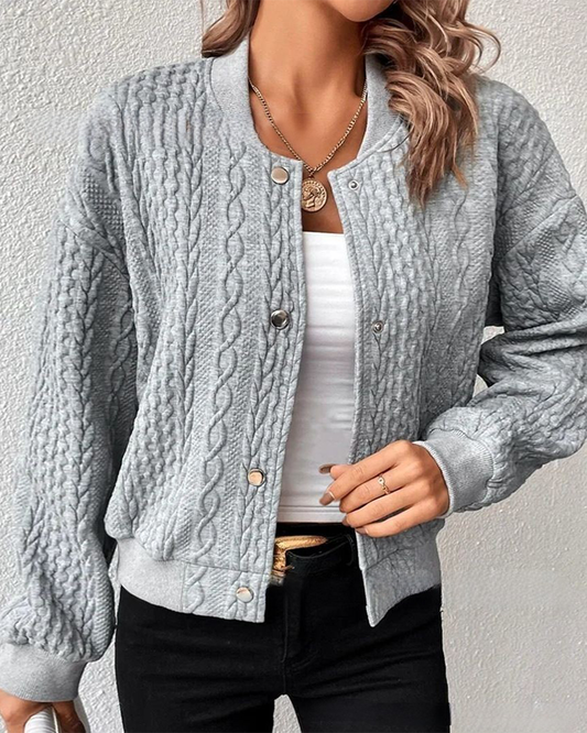 MIA™ | WOVEN KNIT CARDIGAN