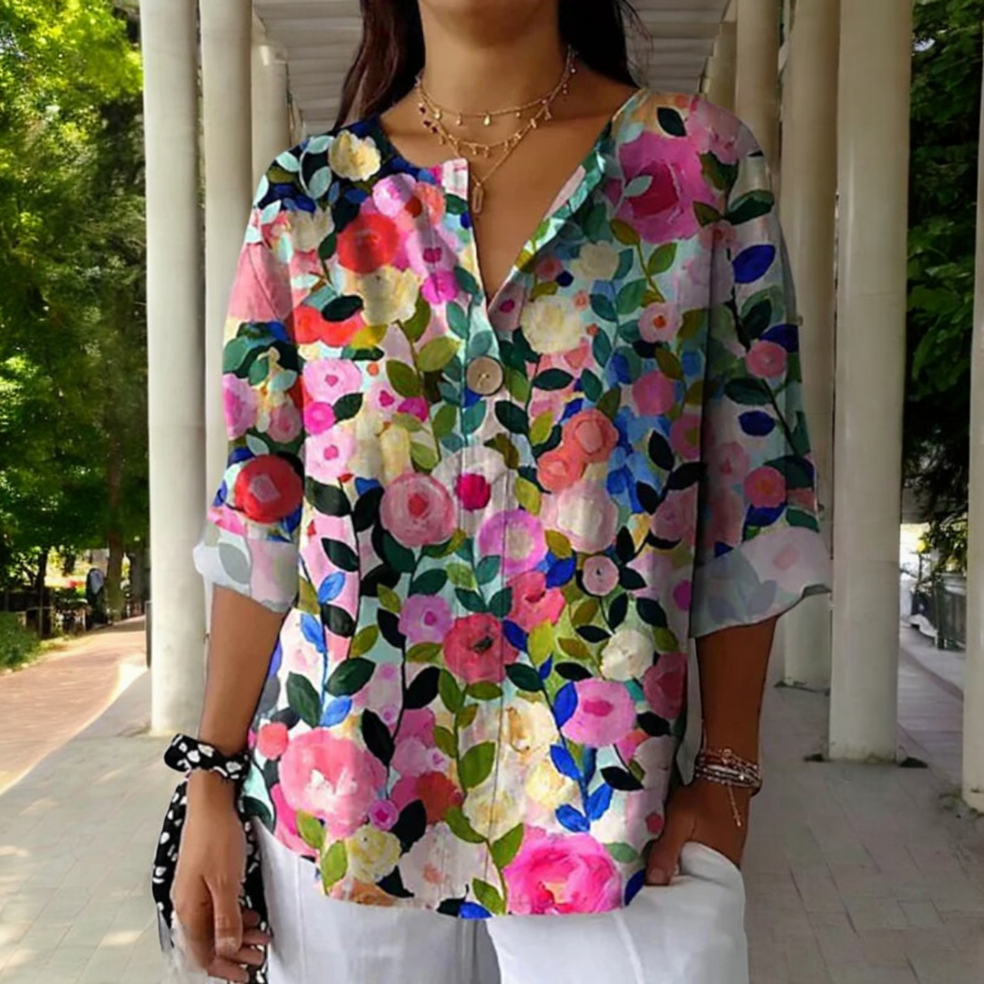 ISLA™ | FLORAL BLOUSE