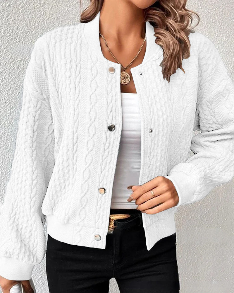 MIA™ | WOVEN KNIT CARDIGAN