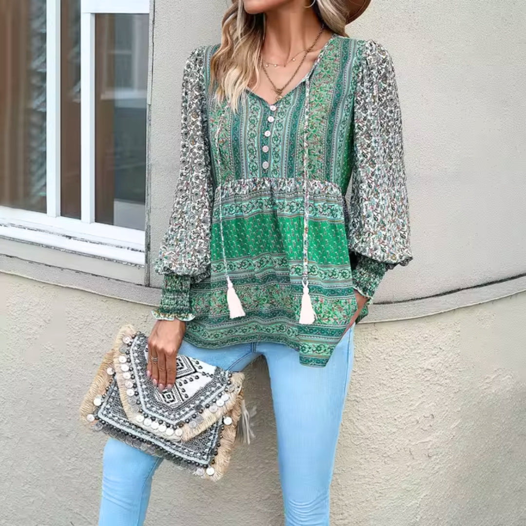 CHLOE™ | ELEGANT BOHO BLOUSE