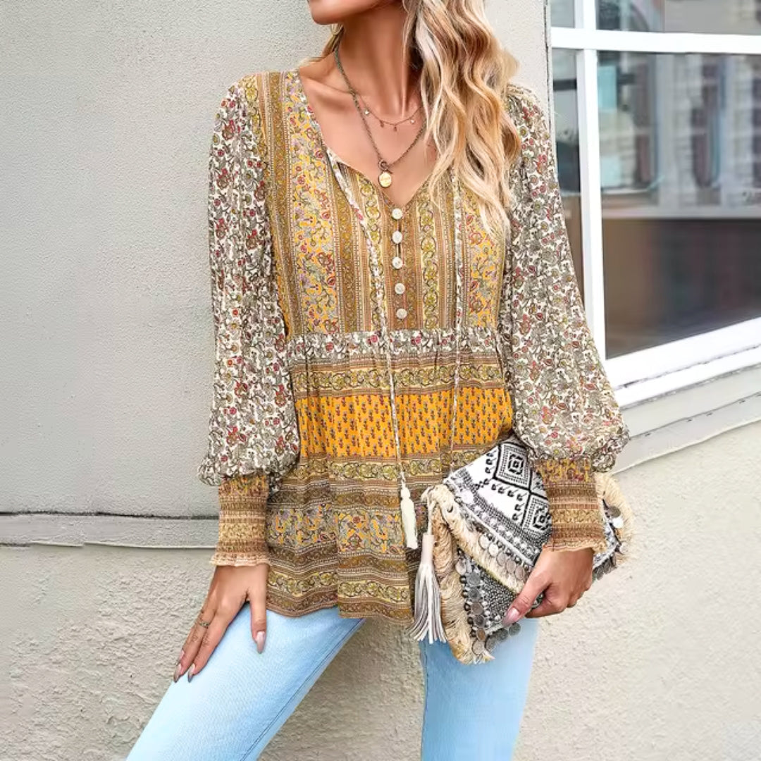 CHLOE™ | ELEGANT BOHO BLOUSE