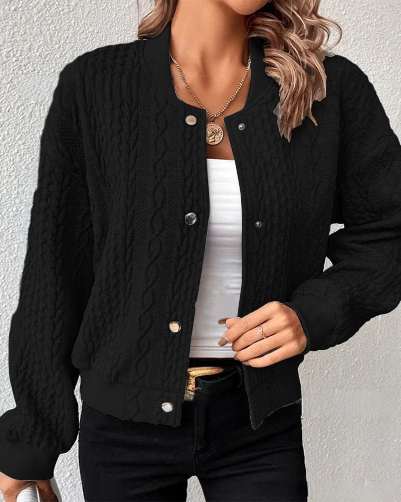 MIA™ | WOVEN KNIT CARDIGAN