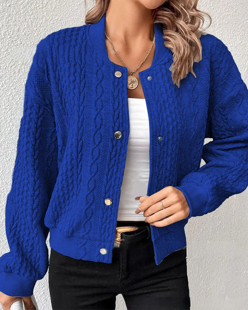 MIA™ | WOVEN KNIT CARDIGAN