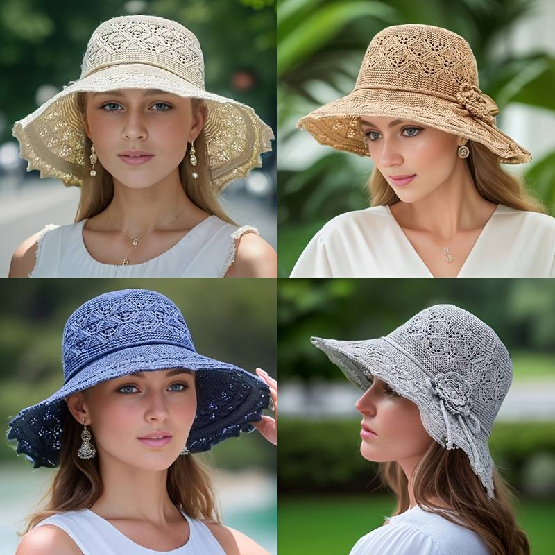 SERAPHINA™ | ELEGANT SUN-KISSED HAT