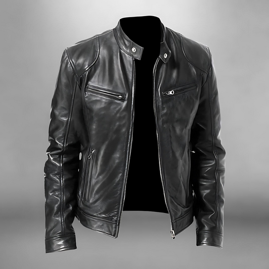 LIAM™ - CLASSIC LEATHER JACKET