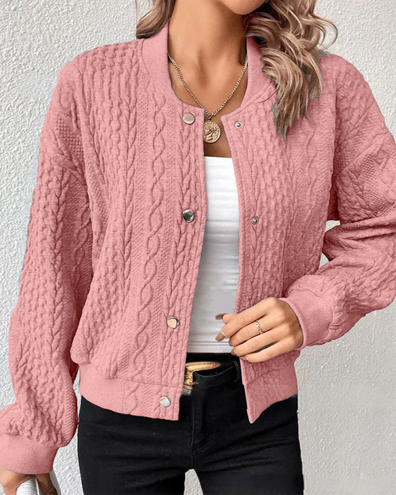 MIA™ | WOVEN KNIT CARDIGAN